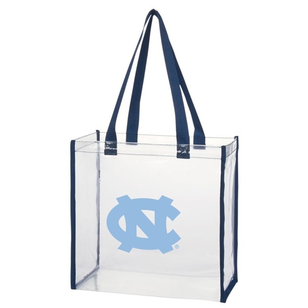 Desden UNC Tar Heels Stadium Clear Tote Bag NWT